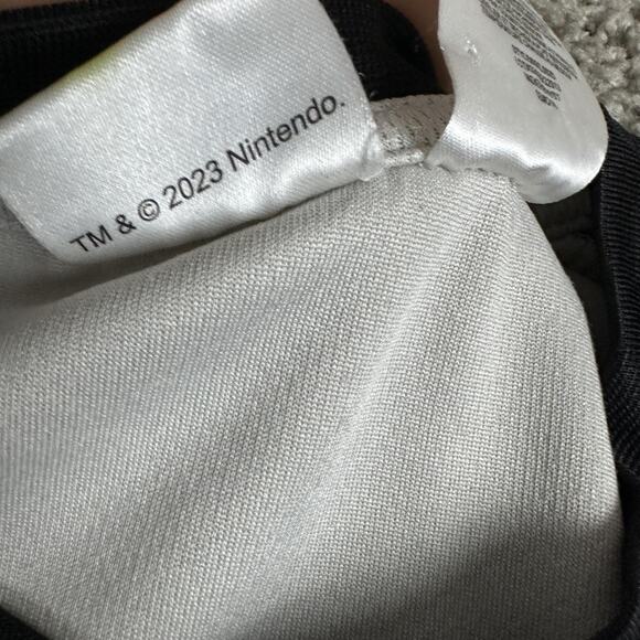 Mario Kart Shirt Mens Small Black White Long Sleeve Nintendo Graphic Racing - Picture 7 of 13